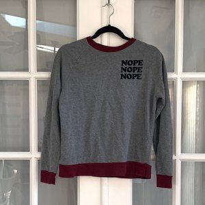 Mighty Fine Graphic Design Sweatshirt